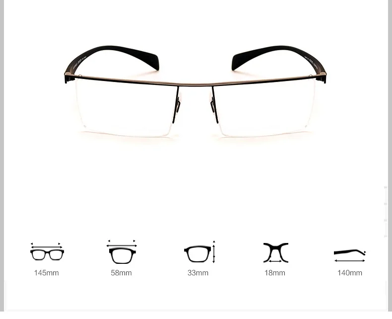 Vazrobe Oversized Eyeglasses Frame Men Brand Designer Glasses Man Wide Fat Face Spectacles for Prescription Myopia Diopter Lens