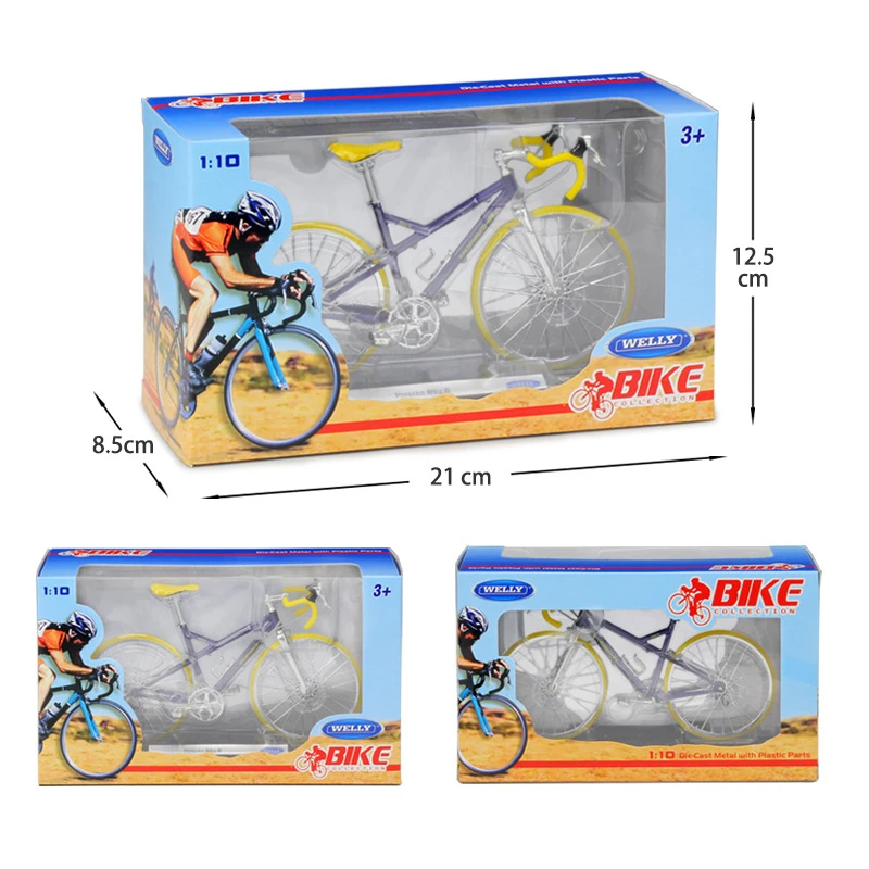 Модель мотоцикла WELLY 1:10 Porsche Audi Bike из сплава под давлением игрушка для детей