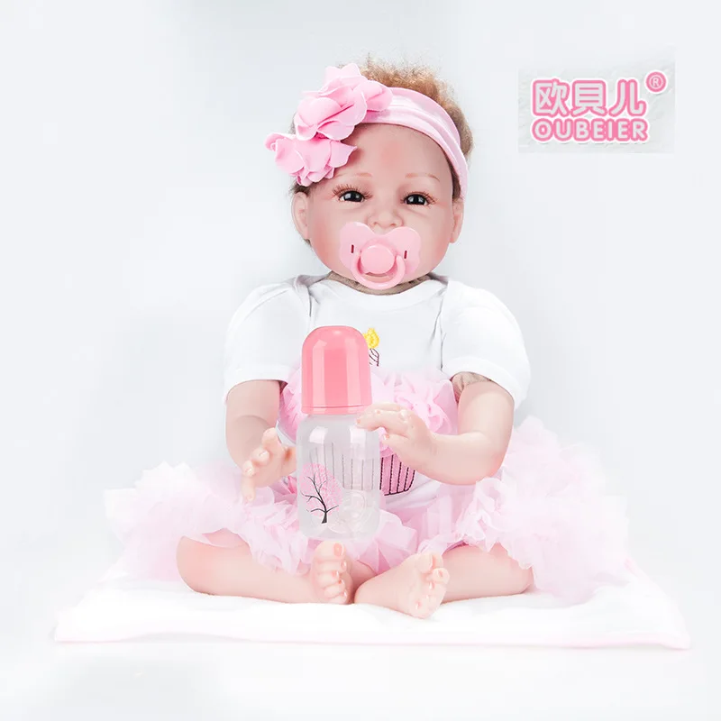 Obe Reborn Baby Doll модель Младенческая горячая Распродажа рекомендуется 55 см