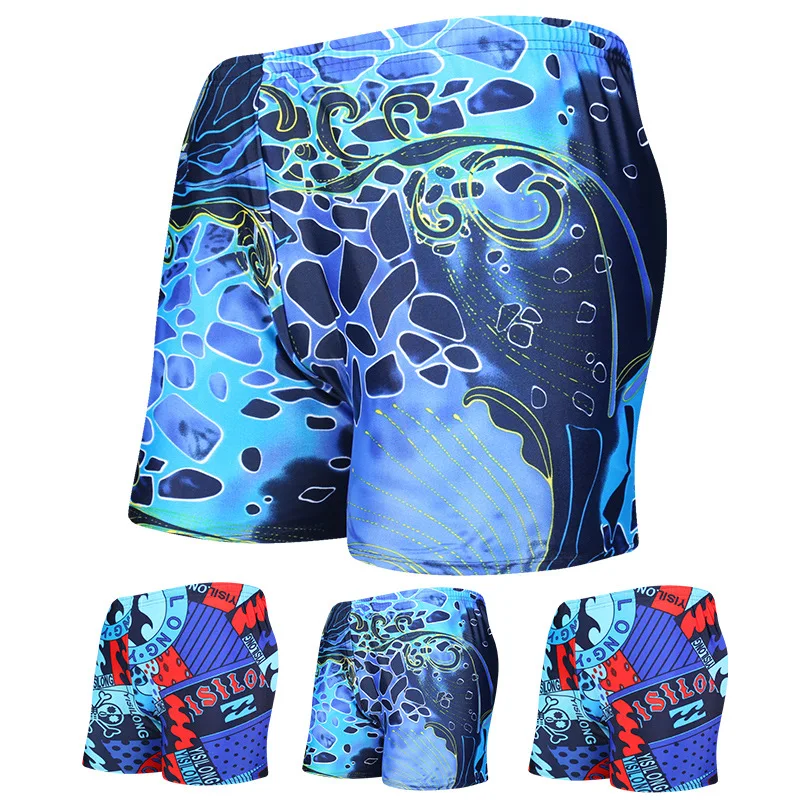 

Men's Board Shorts Swimming trunks print plus size Professional swimming High-quality Alphabetic print trunks A18162