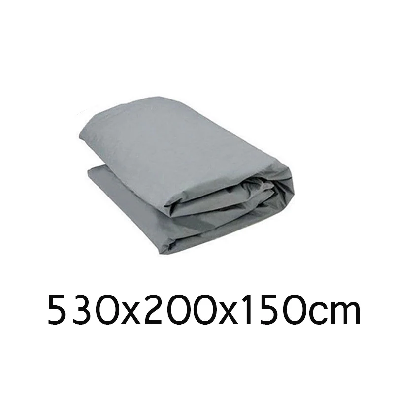 530x200x150cm Автомобильная передняя крышка Wndow/полное покрытие Защита от солнца, защита от ветра, пыли, снега, дождя, защитная крышка, авто аксессуары, Стайлинг - Название цвета: 530x200x150cm