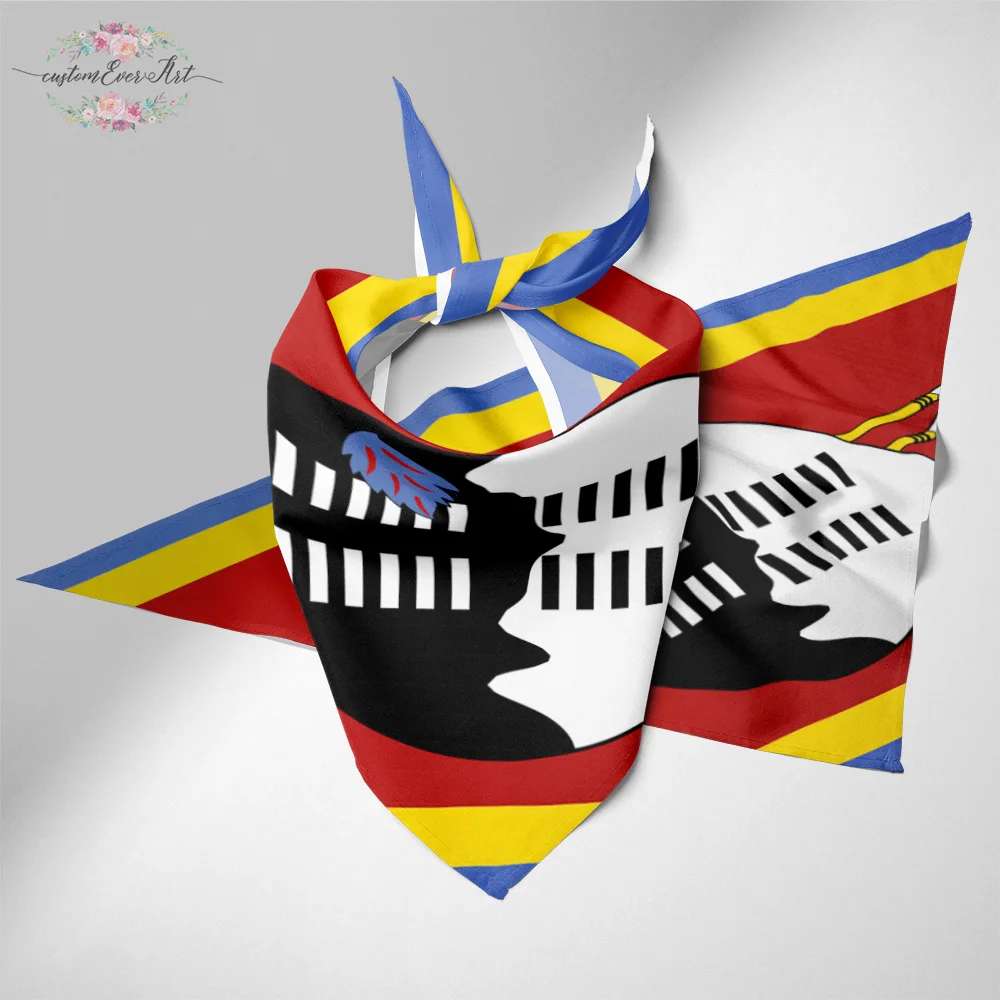 

The Swaziland flag Dog Bandana Cat Bandana Pet Bandana Pet Accessory personalized name custom pet present scarf