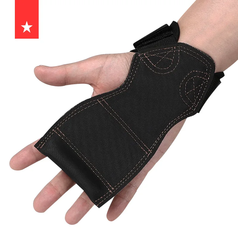 

Laura Star Fitness Booster Stripe Deadlift Chin-up Gloves Grip Palm Bracer Pull Back Horizontal Bar Anti-slip Men's