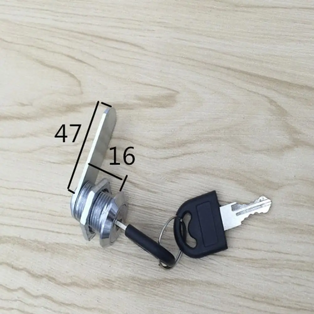 

16/20/25/30mm 2 Keys Safe Cam Lock Office Door Cabinet Box Lock Wardrobe Letter Safety Drawer Locker Cupboard W1G6
