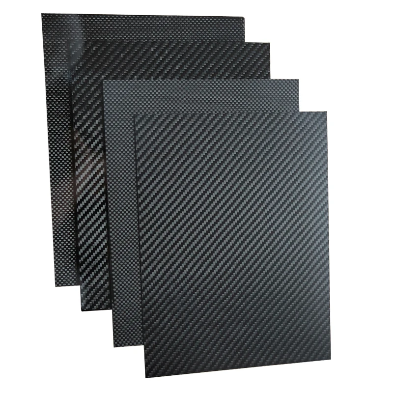 풀 3K 탄소 섬유 플레이트 시트 고강도 탄소 보드 패널 두께, 245x395mm, 0.5mm, 1.0mm, 1.5mm, 2mm, 2.5mm, 3mm, 4mm, 5mm