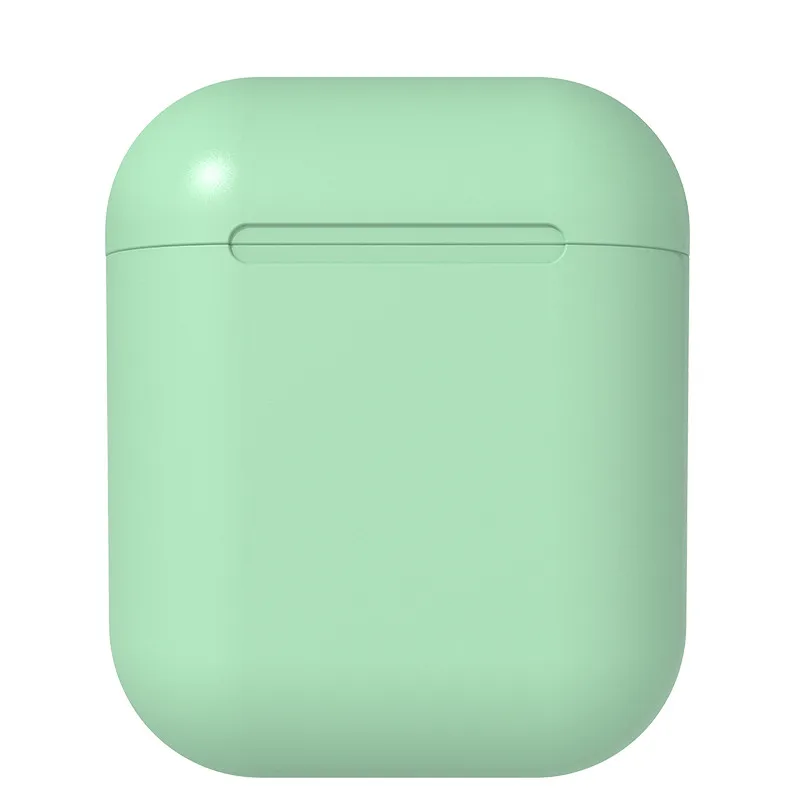 green Macaron inPods 12 TWS Bluetooth 5,0 беспроводные стерео бас наушники Близнецы спортивные наушники яркие цвета inPods12 для iPhone fones sem fio gaming headphones phones bluetooth Inpods12 earphone - Цвет: green