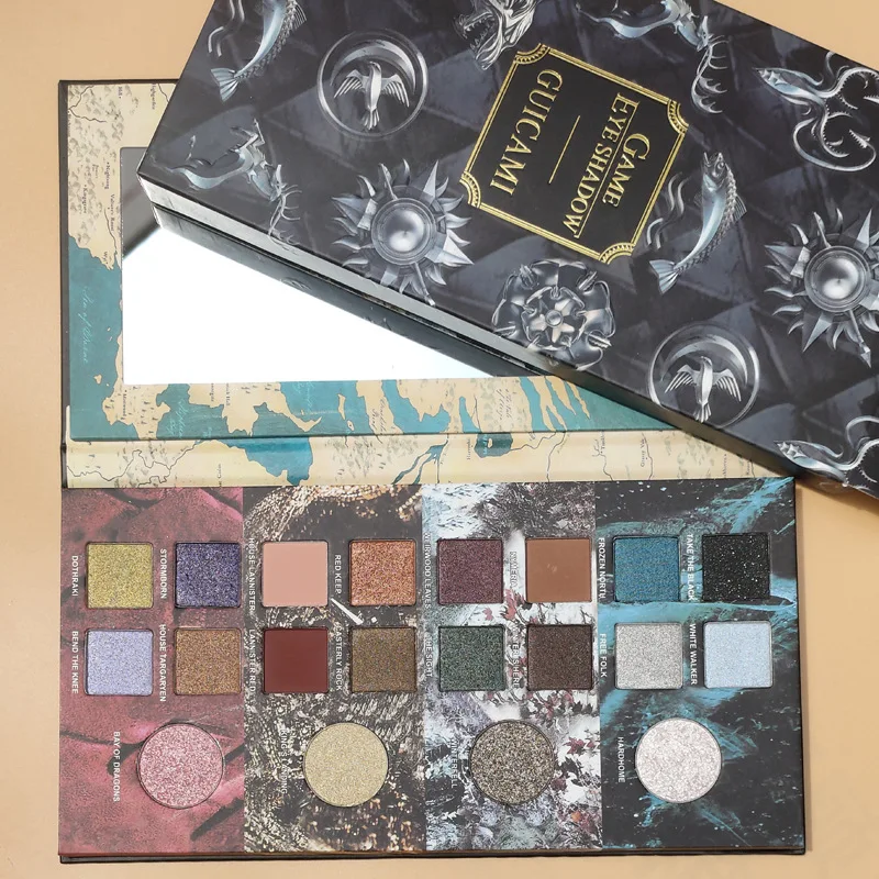 

Game Of Thrones Limited Edition Eyeshadow Palette Brand New Matte Pearlescent Glitter Pigment Eye Shadow Palette Makeup