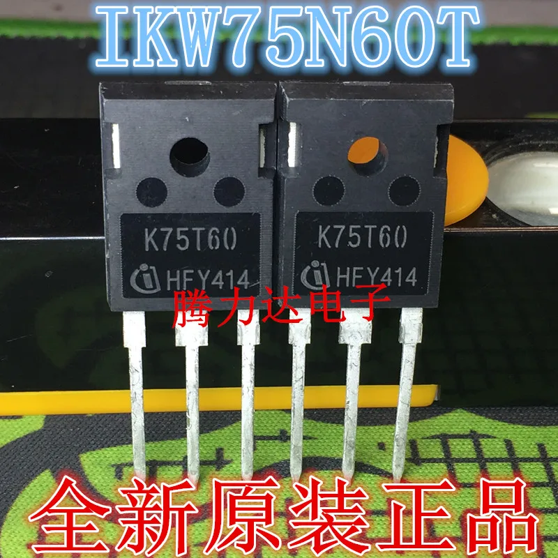 100% новый и оригинальный K75T60 IKW75N60T IKW75T60T TO-247 | Электроника