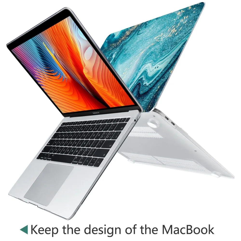Мраморный чехол для ноутбука APPle MacBook Pro Air Retina 11 12 13 15 Mac Book 4 3 дюйма жесткий с
