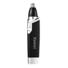 KEMEI Portable Mens Nasal Nose Hair Trimmer Clipper Rinse Clean KM-6512 Nasal Shaver Hair Removal Machine Travel Face Care Razor 2