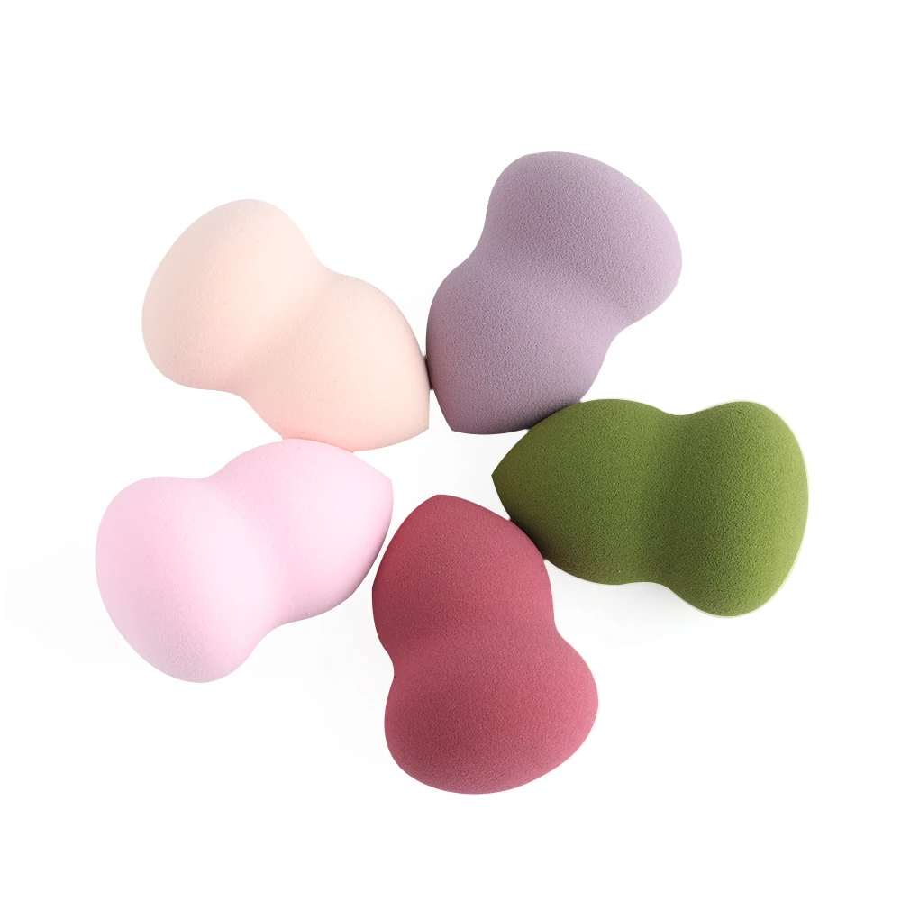 1 PC 3 Shapes Makeup Sponge Waterdrop Cosmetic Puff Multi-color Foundation Powder Cream Puff Blending Sponges Makeup Tools