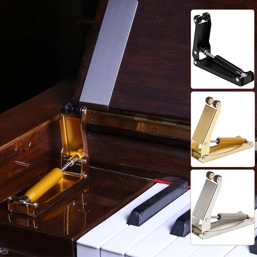 

Alloy Ultra-thin Upright Piano Slow Soft Closing Fall Device Hydraulic Pressure Fallboard Decelerator Piano Descending Device