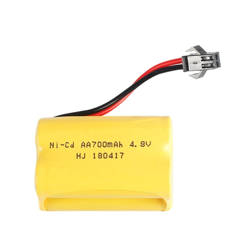 T Plug) 4,8 в Ni-cd аккумулятор и зарядное устройство для радиоуправляемых игрушек машинки танки роботы лодки пистолеты 4* AA 700 мАч 4,8 В перезаряжаемый аккумулятор