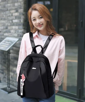 

Backpack Women's Backpack 2020 Popular New Style Casual Korean-style Lightweight School Bag clear backpack backpack purse