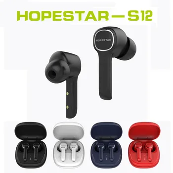 

HOPESTAR S12 TWS Bluetooth 5.0 Earphones Wireless Charging Box 9DStereo Sports Waterproof Earbuds Headsets For Xiaomi Huawei ios