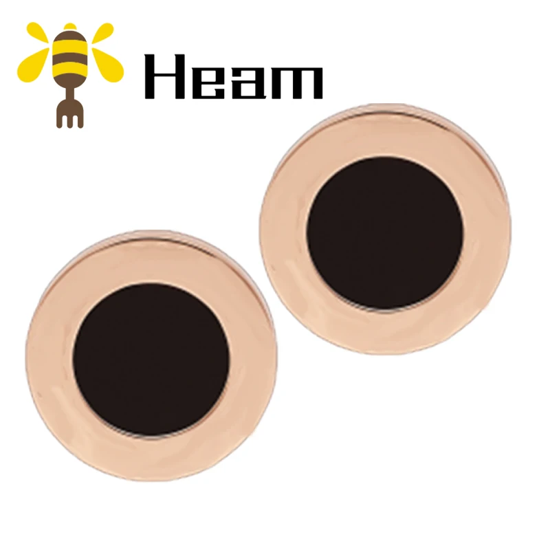 Heam,, высокое качество, серебро 925 пробы, болгарийские серьги для женщин, Круглые, керамические, модные, роскошные ювелирные изделия, подарок для пары - Окраска металла: style 3