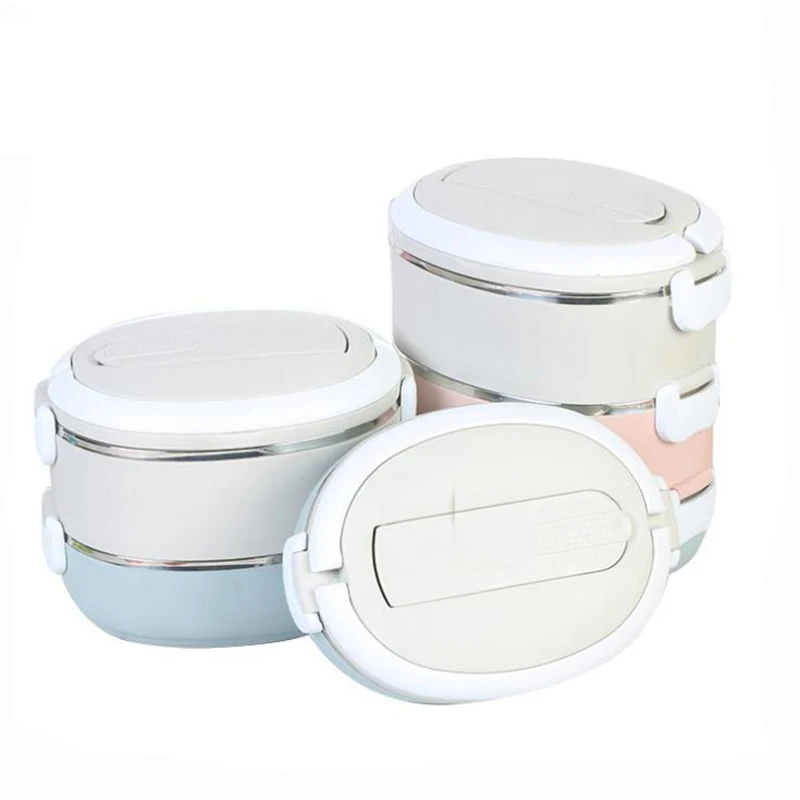 Stainless Steel Bento Box Non-Magnetic Insulated Lunch Egg-Shaped Sealed Vacuum Food Container For Kitchen Crisper | Дом и сад