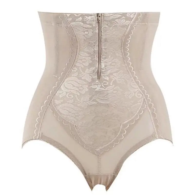 High Waist Slimming Tummy Control Panties Women Body Shapewear Breathable Postpartum Shapers Ladies Stretch Corset Shaping Panty