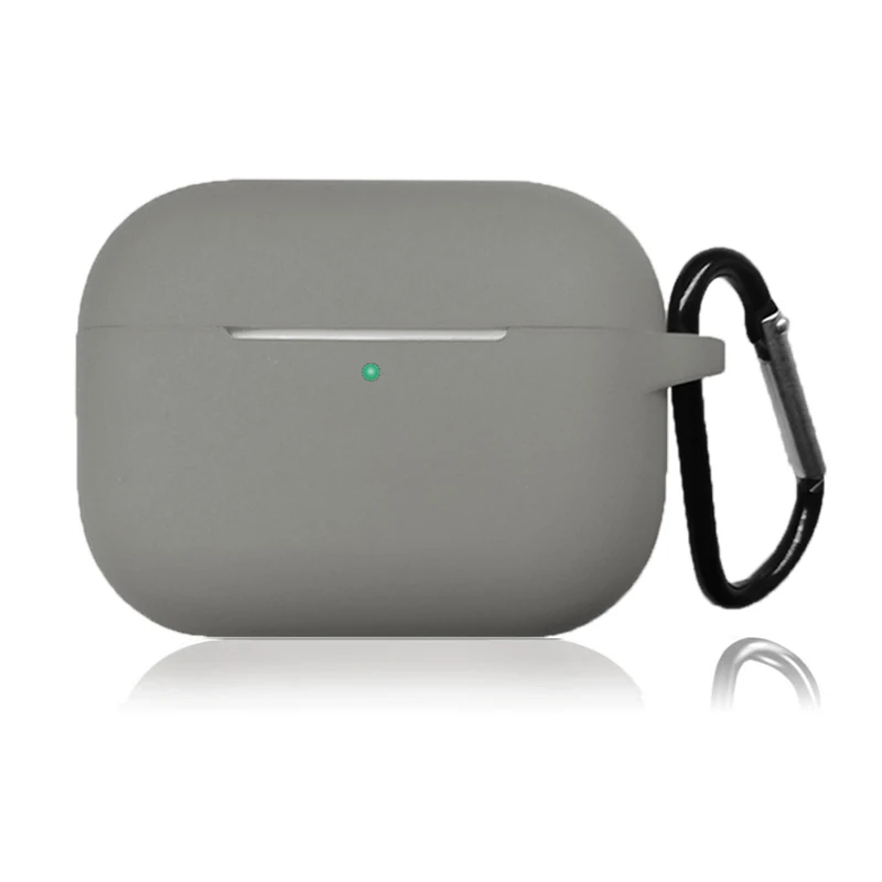 Чехол для наушников для Airpods pro, силиконовый чехол, чехол для наушников, зарядная коробка, оболочка для Apple AirPods pro, защитный чехол с пряжкой