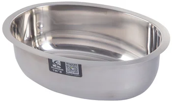

RV Caravan Camper Boat SS Oval Hand Wash Basin Sink 390*270*130mm GR-518