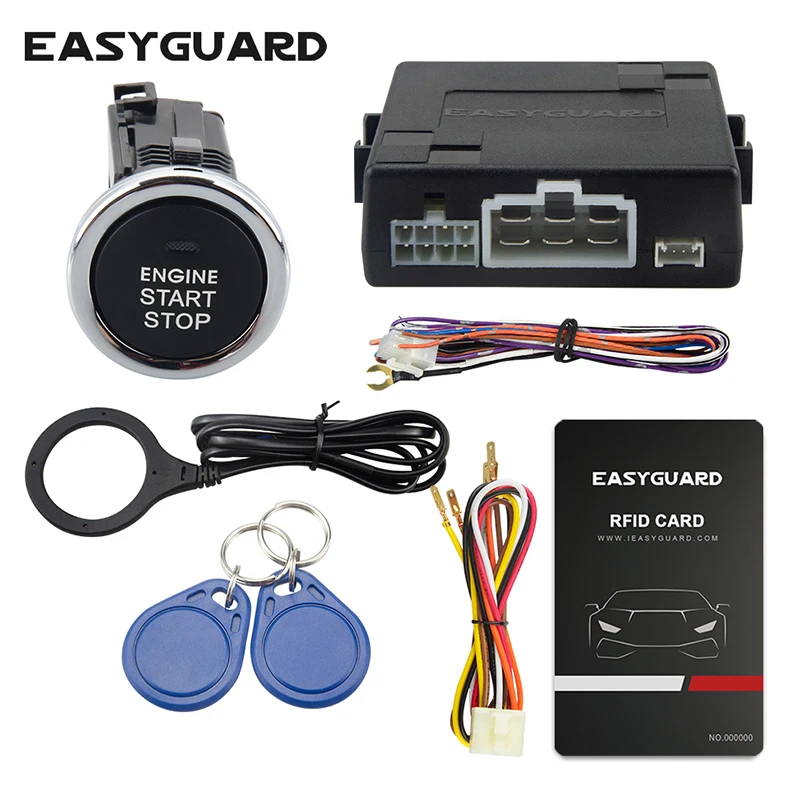 Система радиочастотной идентификации easyguard высокого качества с кнопкой запуска