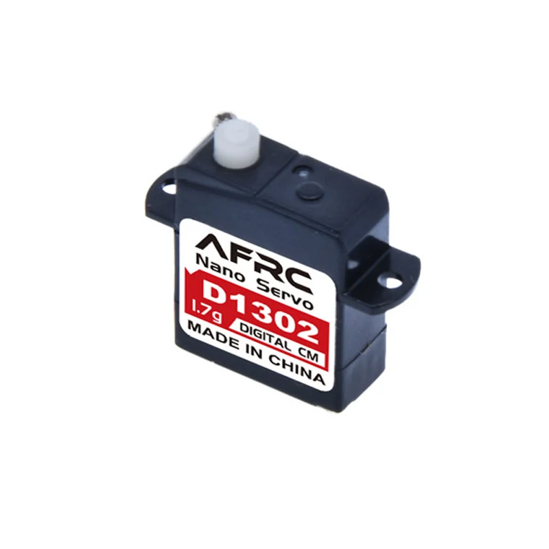 

AFRC-D1302 Miniature Steering Gear Digital servo 1.7 Airplane Models 1.9G DIY Spare Parts for RC Flight Controller Drone Model