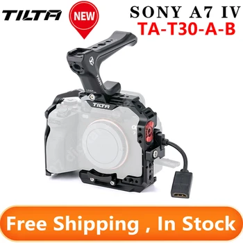 TILTA TA-T30-FCC-B A7M4 pełna klatka operatorska zestaw podstawowy Pro zestaw do Sony a7 IV A7M4 SONY A1 A7S3 A7R4 A9 A9 Ⅱ A73 A7R3 lustrzanki cyfrowe tanie i dobre opinie CN (pochodzenie)