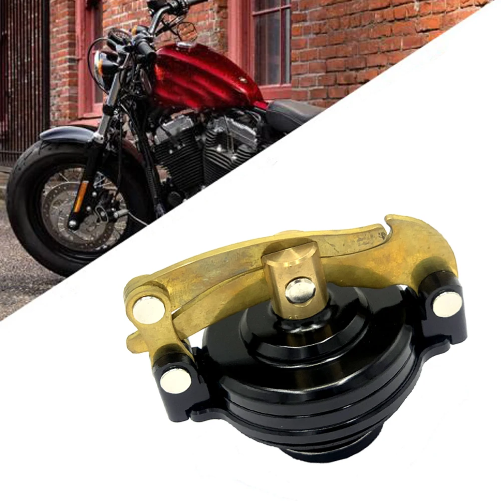 

Motorcycle Aluminum Decorative Cap Right Thread Gas Fuel Tank Vented Oil Cap For Harley Touring Sportster XL 1200 883 X48 Dyna