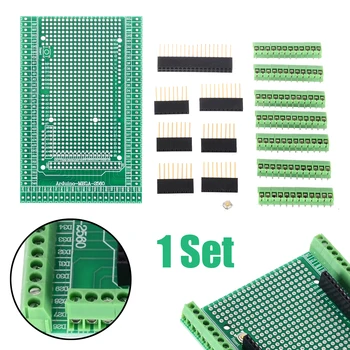 

MEGA-2560 Prototype Screw Terminal Block Shield Board Female Header Sockets Kit for Electronic Blocks Robot Parts 120.24*77.2mm