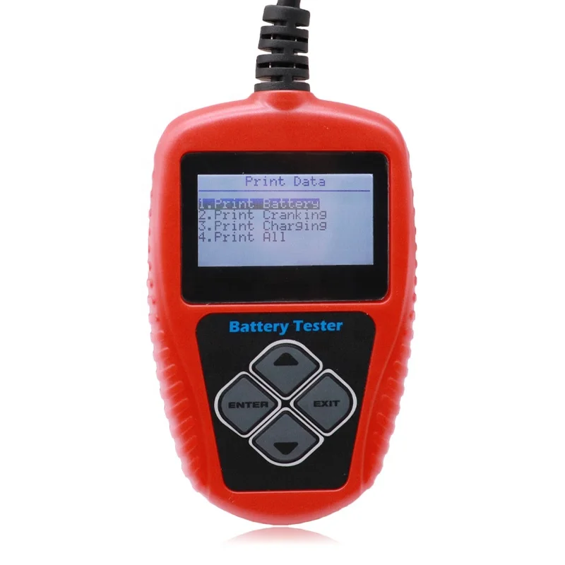 

Voltage Battery Tester Battery Tester Checker 12V Car Tester Ba101