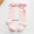 Baby Girl Socks Toddler Baby Bow Хлопчатобумажная Сетка Дышащие Носки Новорожденный Младенец Нескользящие Детские Носки для девочек 0-3 года дешевые вещи