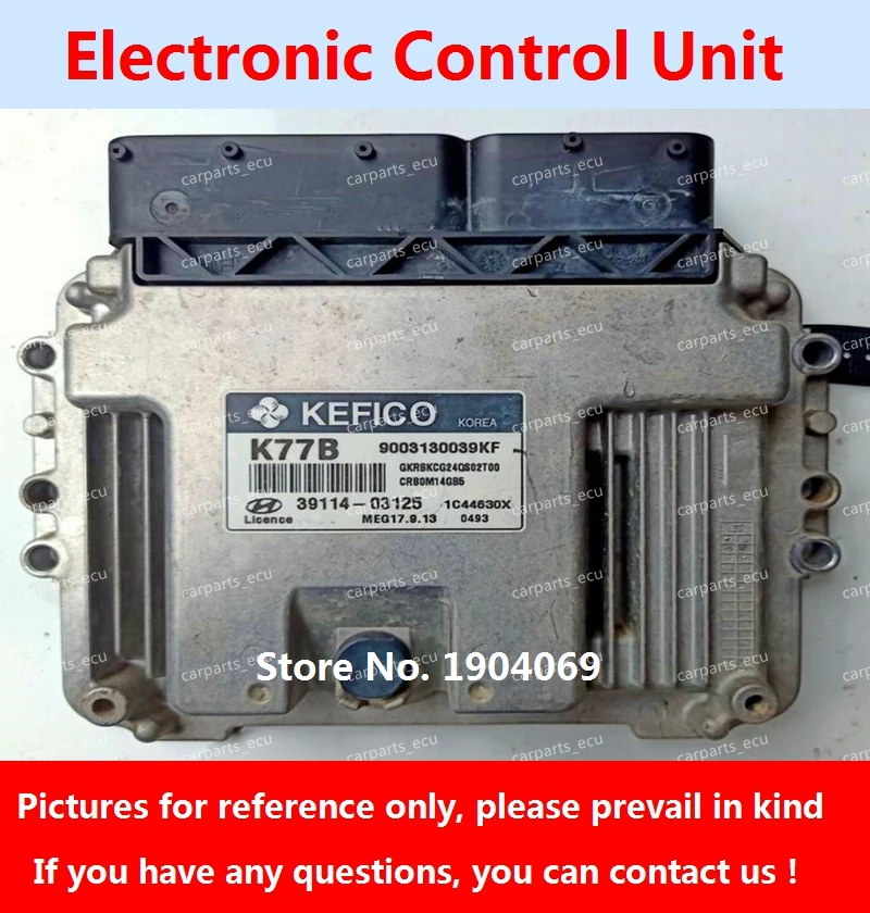 For Hyundai Meg17.9.13 Car Engine Computer Board/ecu/electronic Control