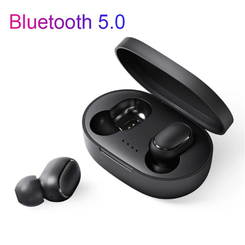 A6S Bluetooth 5,0 наушники для Redmi Airdots беспроводные наушники TWS наушники с шумоподавлением Микрофон для Xiaomi iPhone huawei samsung