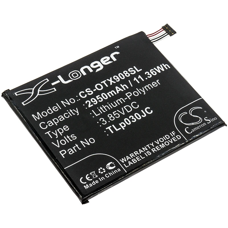 Аккумулятор Cameron Sino для Alcatel CAC3000034CC TLp030JC | Электроника