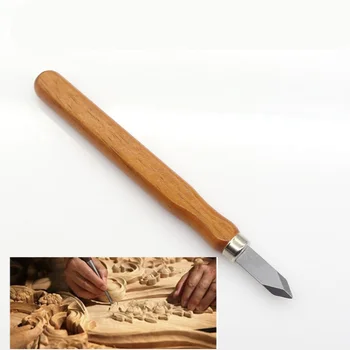 

High quality Cutter Tool woodcut Carver Carving chisels wood working Pointed Sculpture Knife Woodworking Cut chip cleaning Tools