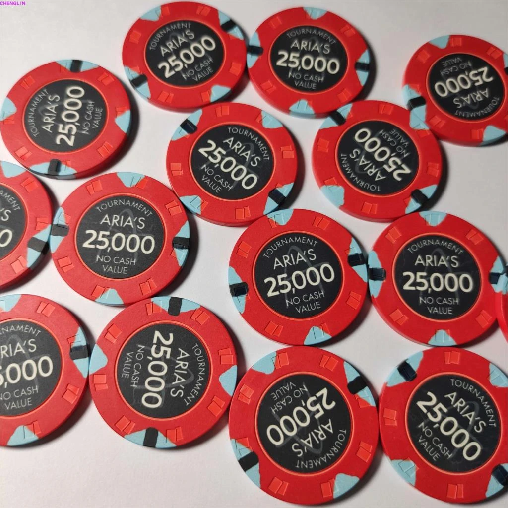 Ceramic Poker Chips With Numbers Poker Chips AliExpress