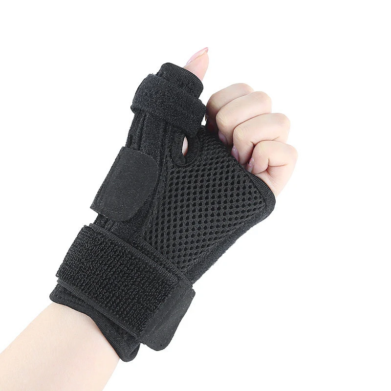

Good Healthy 1Pc Adjustable Elastic Thumb Brace Stabilizer Finger Support Wrist Band for Tendonitis Arthritis