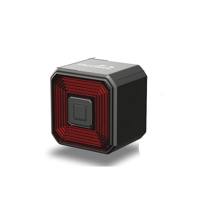 

Bicycle Taillight Intelligent Sensor Brake Lights Waterproof Auto Brake USB Road Bike MTB Rear Tail Light Square tail lights