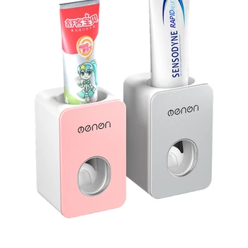 

1Pc Bathroom Accessories Automatic Toothpaste Dispenser Household Toothpaste Holder Toothpaste Squeezer Wall Mount Stand Rack