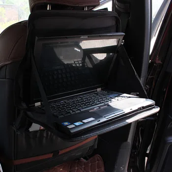 

Car computer bag holder car multifunctional dining table tray chair back storage bag backpack foldable bag auto parts supplies