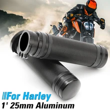 2 шт. 25 мм мотоциклетные ручки для Harley Sportster Cruiser пользовательские одна пара рукоятки