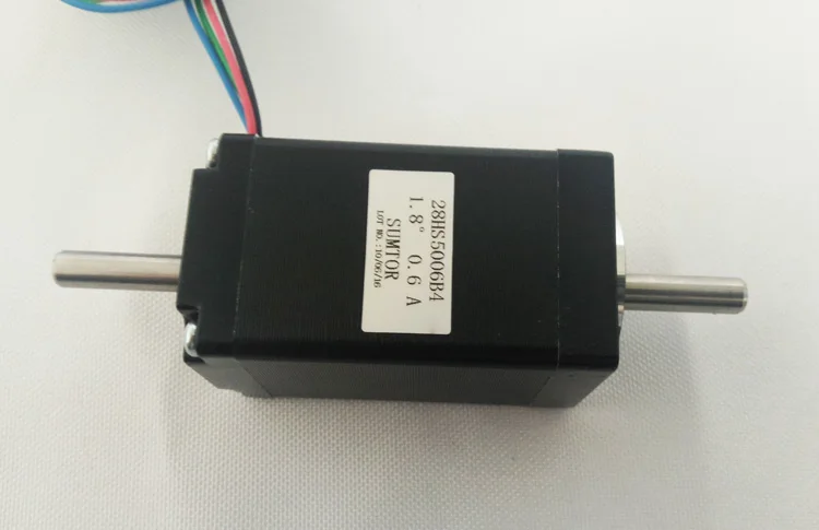 Шаговый двигатель NEMA11 с 10 Н см 14 унций длина двигателя 50 мм фотоэлемент и двойной