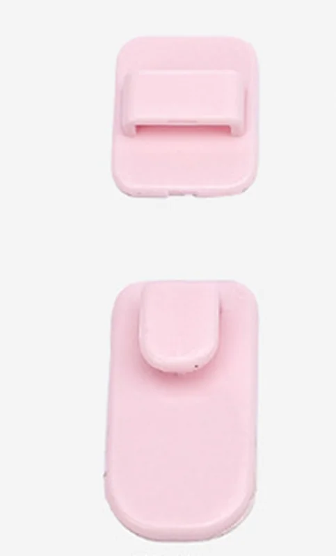 Горячие крючки 2 пары(4 шт) крючок на липучке набор сумка ТВ кондиционер пульт дистанционного управления ключ практичный настенный держатель для хранения крепкая вешалка - Цвет: Pink