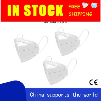 

Wholesale Free Shippping Health Anti Dust Face Mask 3 Ply Non Woven Disposable Earloop Face Shield