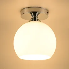 Современный минималистский потолок прихожей лампа скандинавский вход в балкон коридор кухня креативный инженерный стеклянный потолочный светильник