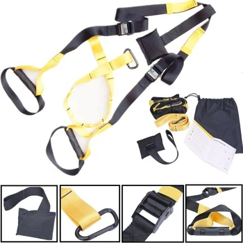 

Home Resistance Bands Fitness Gym Hanging Belt Training Gym Workout Suspension Exercise Pull Rope Stretching Straps