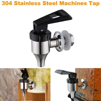 

2020 New 1PC 304 Stainless Steel Juice Machines Tap Beverage Drink Dispenser Wine Bottles Barrel Spigot Water Faucet Tap Kitchen