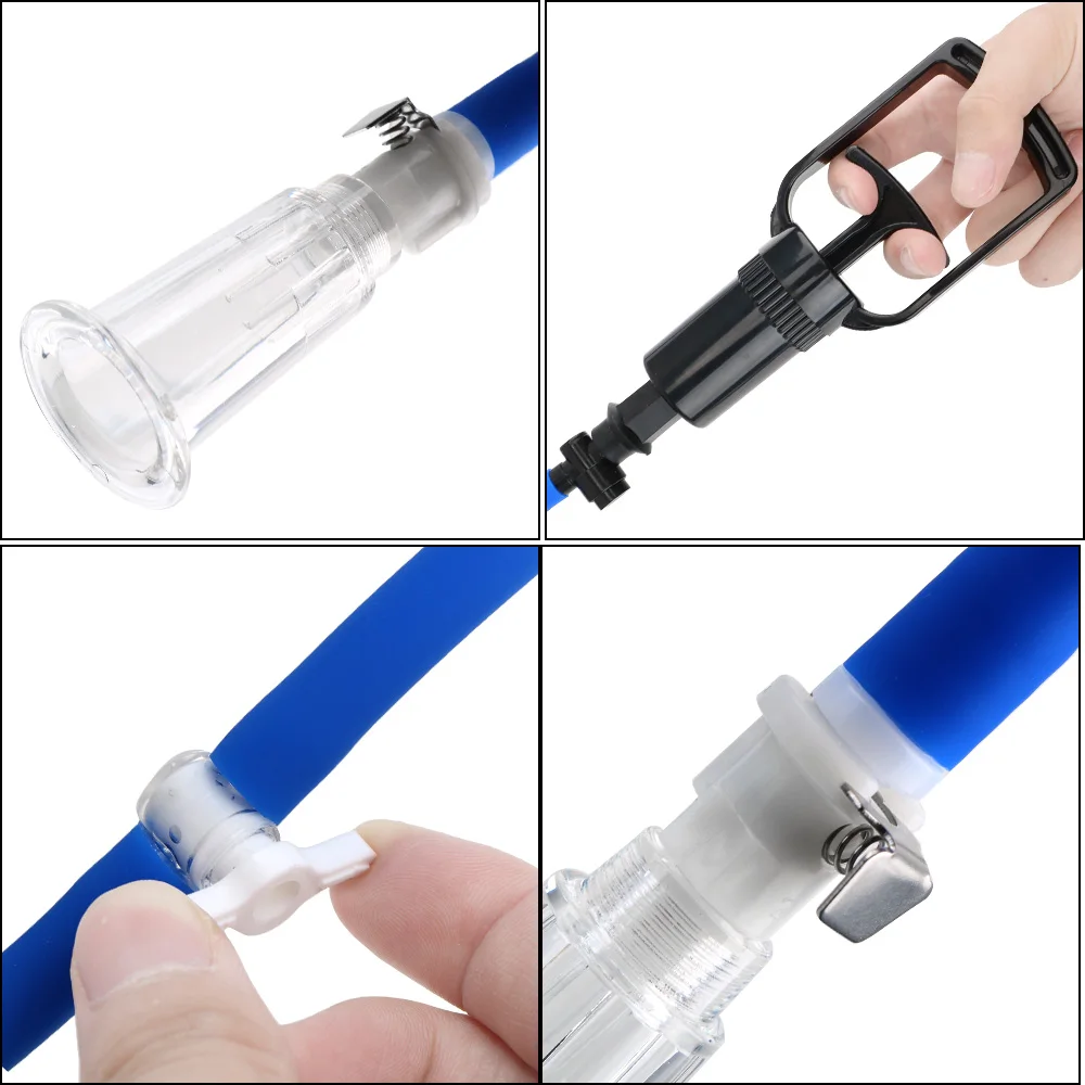 Hand Pump Suction Nipple Sex Toys for Women Clitoral Sucking Breast Enlargement