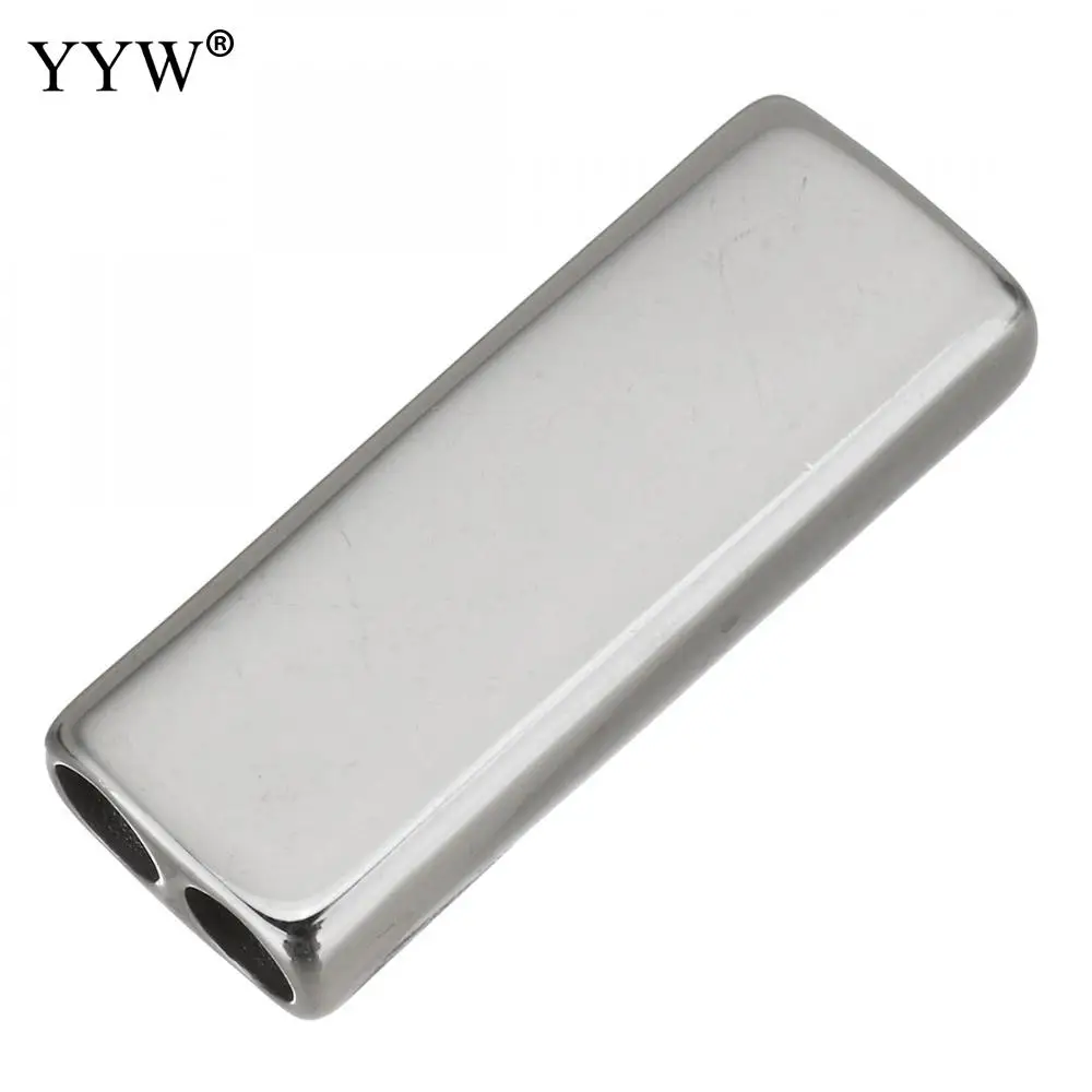 20PCs/Lot Stainless Steel Magnet Buckle Hooks Connector Cord for Leather Bracelets DIY Jewelry Making Findings 4mm Hole