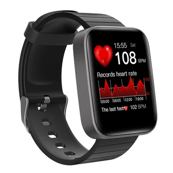 

T68 Smart Watch Temperature Reminder Measure Heart Rate Blood Pressure Oxygen Monitoring Smart Wristband Sport Fitness Watch